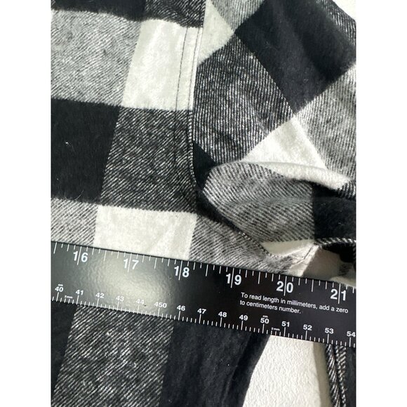 Vintage Y2K Women’s Plaid Shirt M Pearl Snap Buttons Western Pearl Snap - Picture 7 of 8